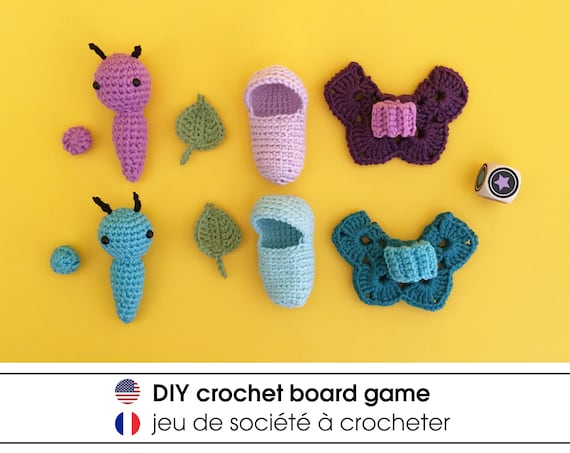 Patron de crochet à télécharger du jeu de société Minute Papillon -   Canada