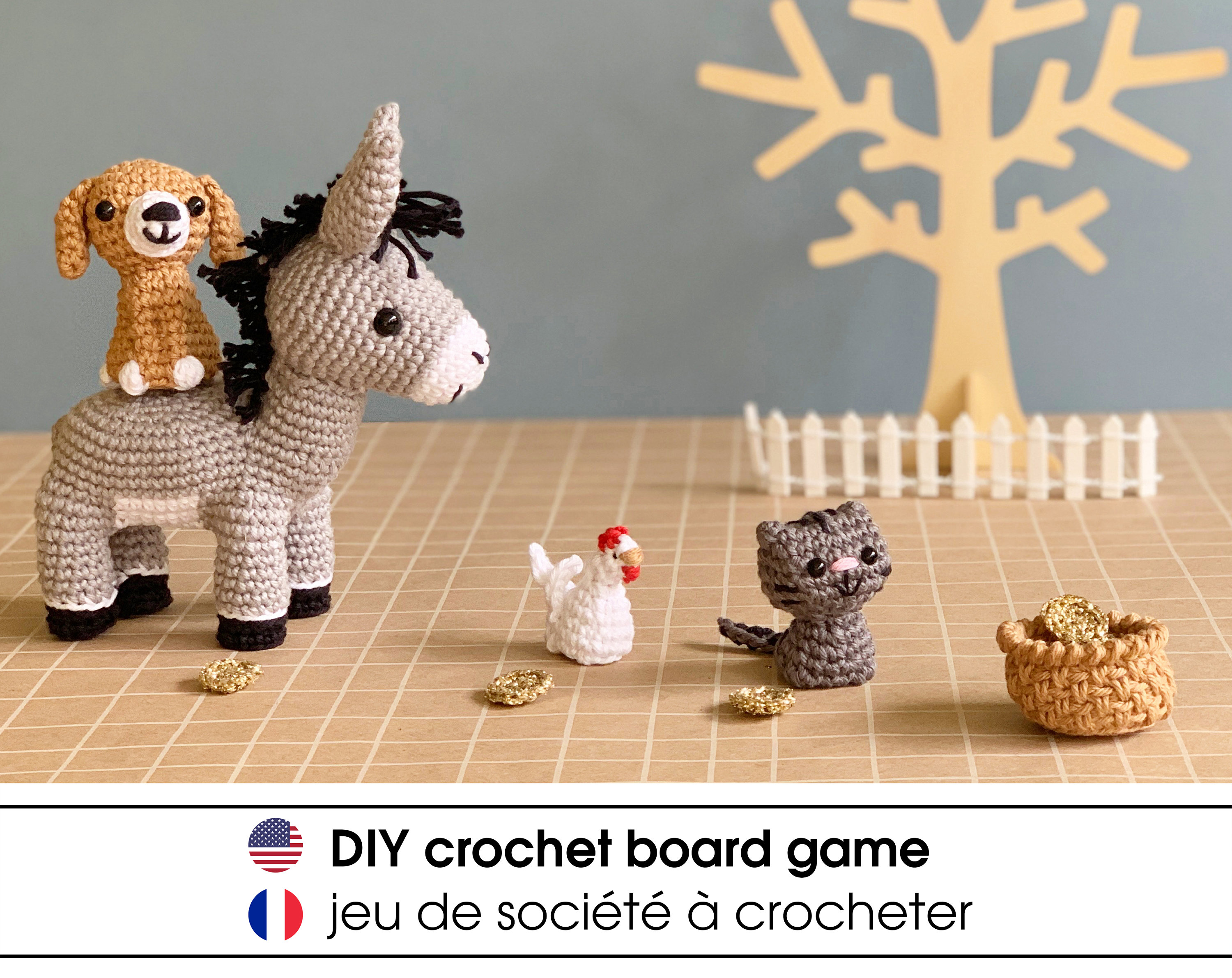 dekocyann様オーダー品　やおやさん　ブレーメンの音楽隊　オオカミパペット Bremen town musicians - Etsy 日本
