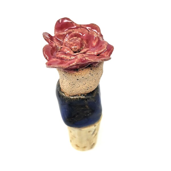 Flower Wine Stopper Etsy