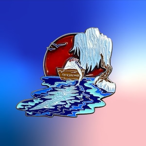 Brokedown Palace Pin - American Beauty Variant