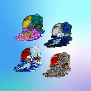 Set of 4 - Brokedown Palace Pin