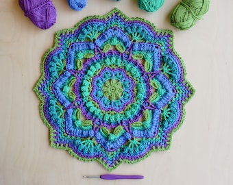 Salutations Mandala Crochet Pattern