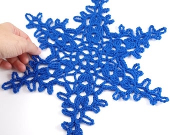 Joyful Spirit - A crochet snowflake pattern