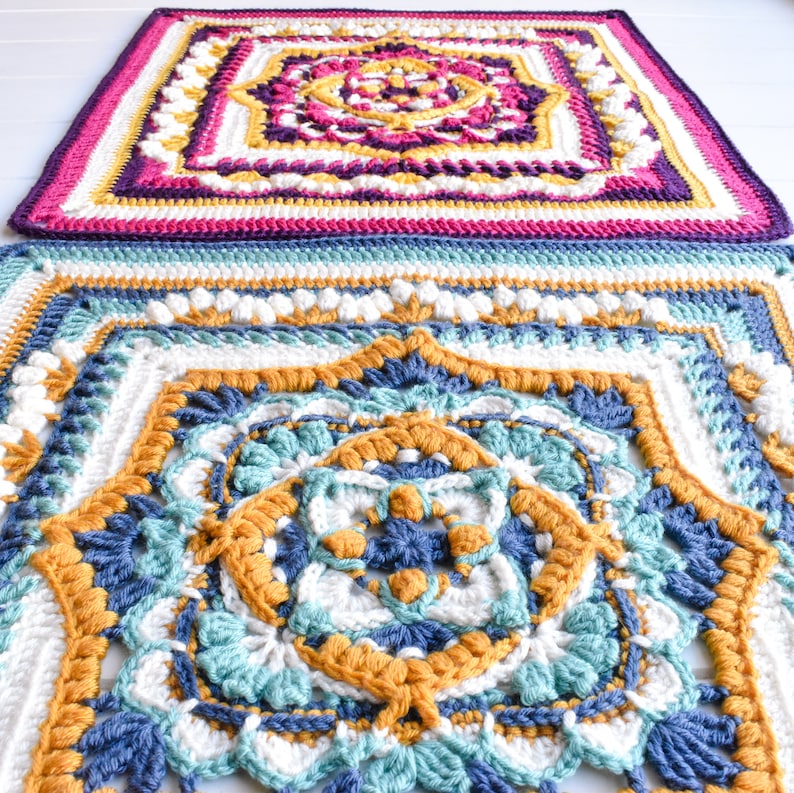 Unity A crochet square pattern image 2