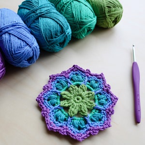 Salutations Mandala Crochet Pattern image 3