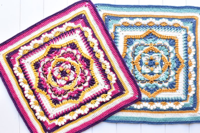 Unity A crochet square pattern image 4