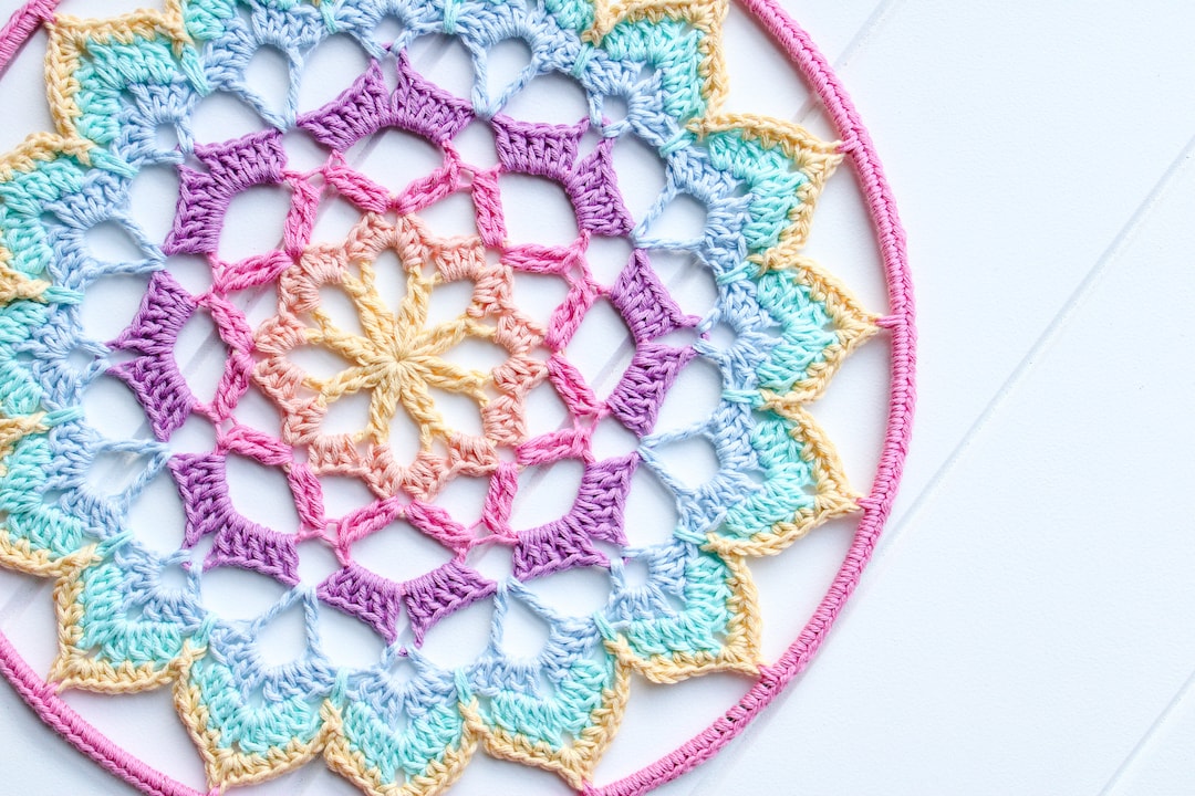 Escape Crochet Mandala Etsy