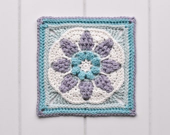 Sharyn - A crochet square pattern