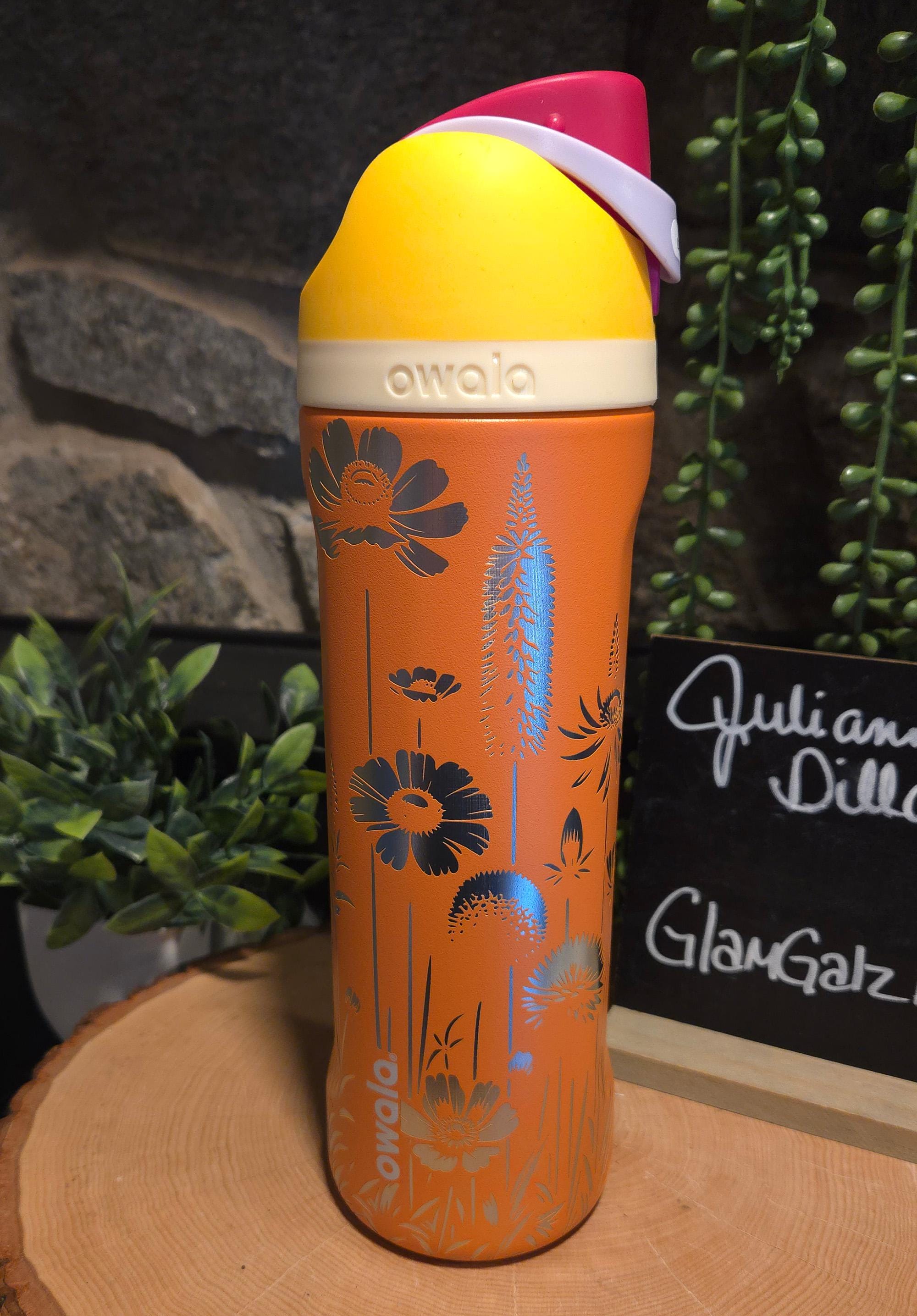 Citrus Crush Owala 24 Oz Freesip Stainless Steel Water Bottle