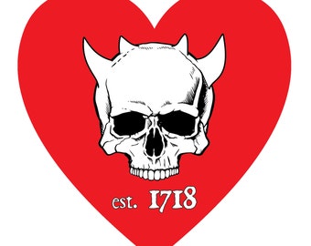 Teach's Heart sticker