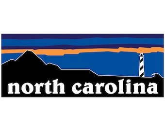 NC Landscape Sticker