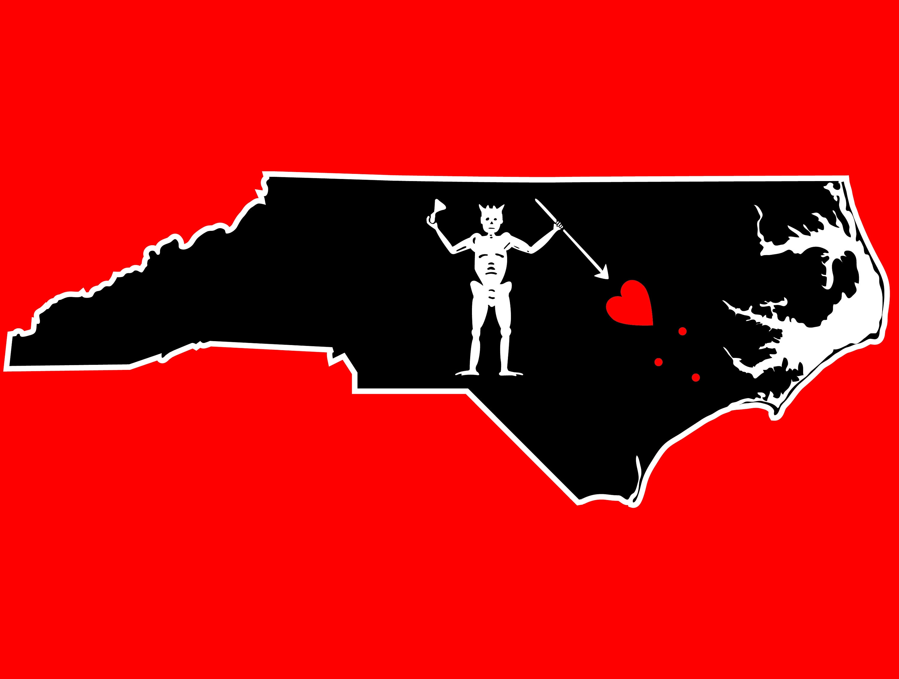 NC Blackbeard Sticker Black Etsy