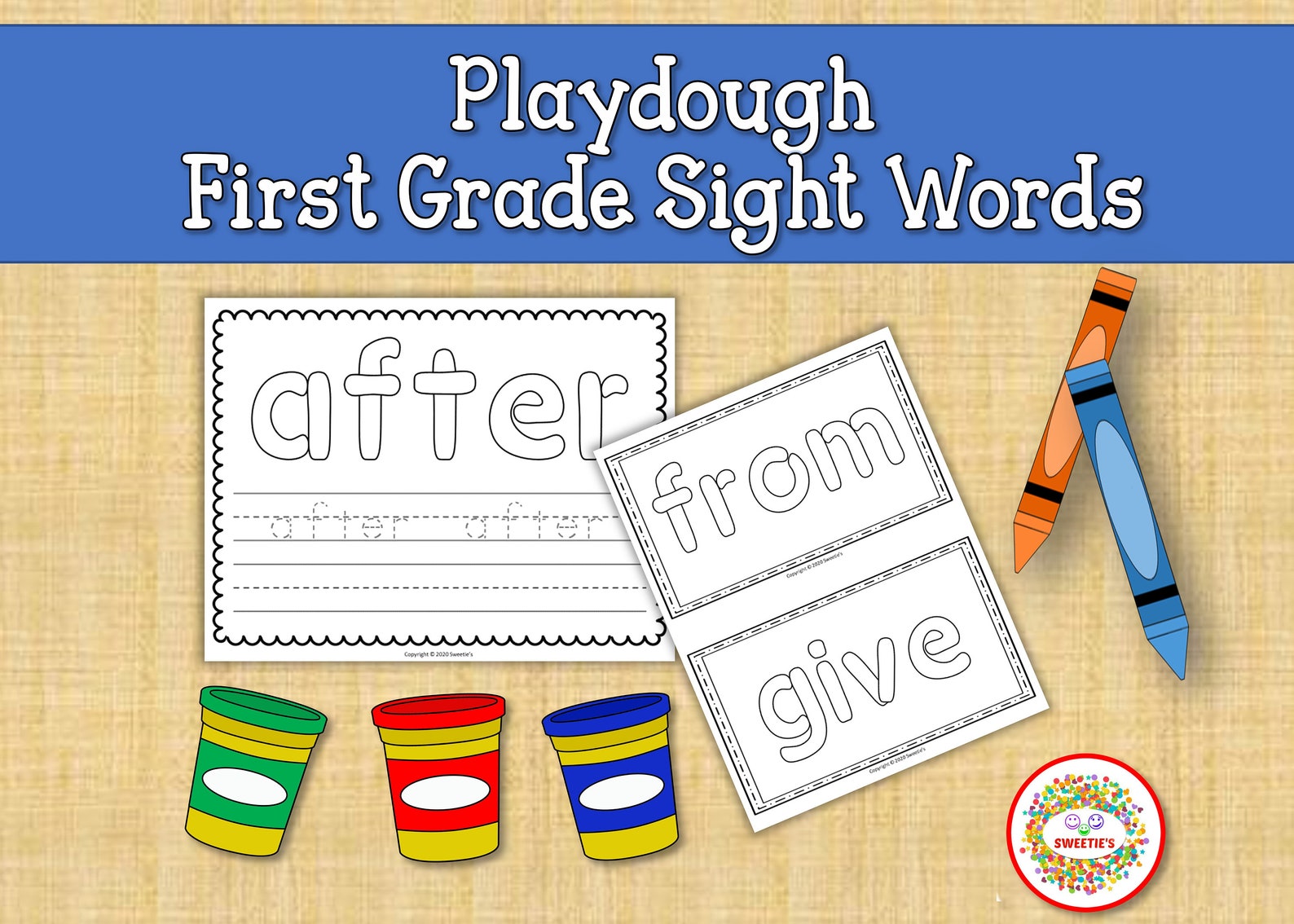 Sight Words Practice Worksheets First Grade Sight Words | Etsy