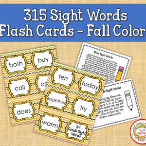 Sight Word Flash Cards, Dolch Sight Words, Flashcards Printables, Sight Words Flashcards, Elementary Sight Words