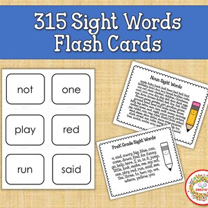 Sight Word Flash Cards, Dolch Sight Words, Flashcards Printables, Sight Words Flashcards, Elementary Sight Words