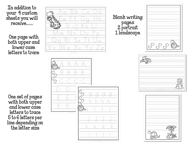 Letter Writing Template For First Grade