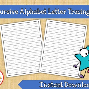 Cursive Alphabet Practice Worksheets, Cursive Alphabet Practice Worksheets, Cursive Handwriting Practice, ABC Tracing Worksheets