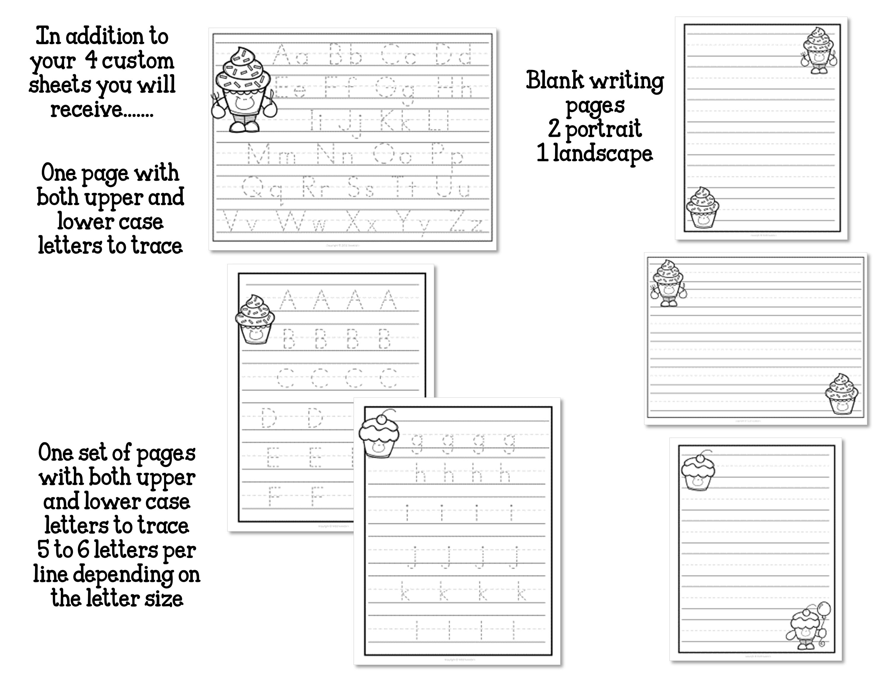 name tracing handwriting worksheet first grade worksheets etsy ireland