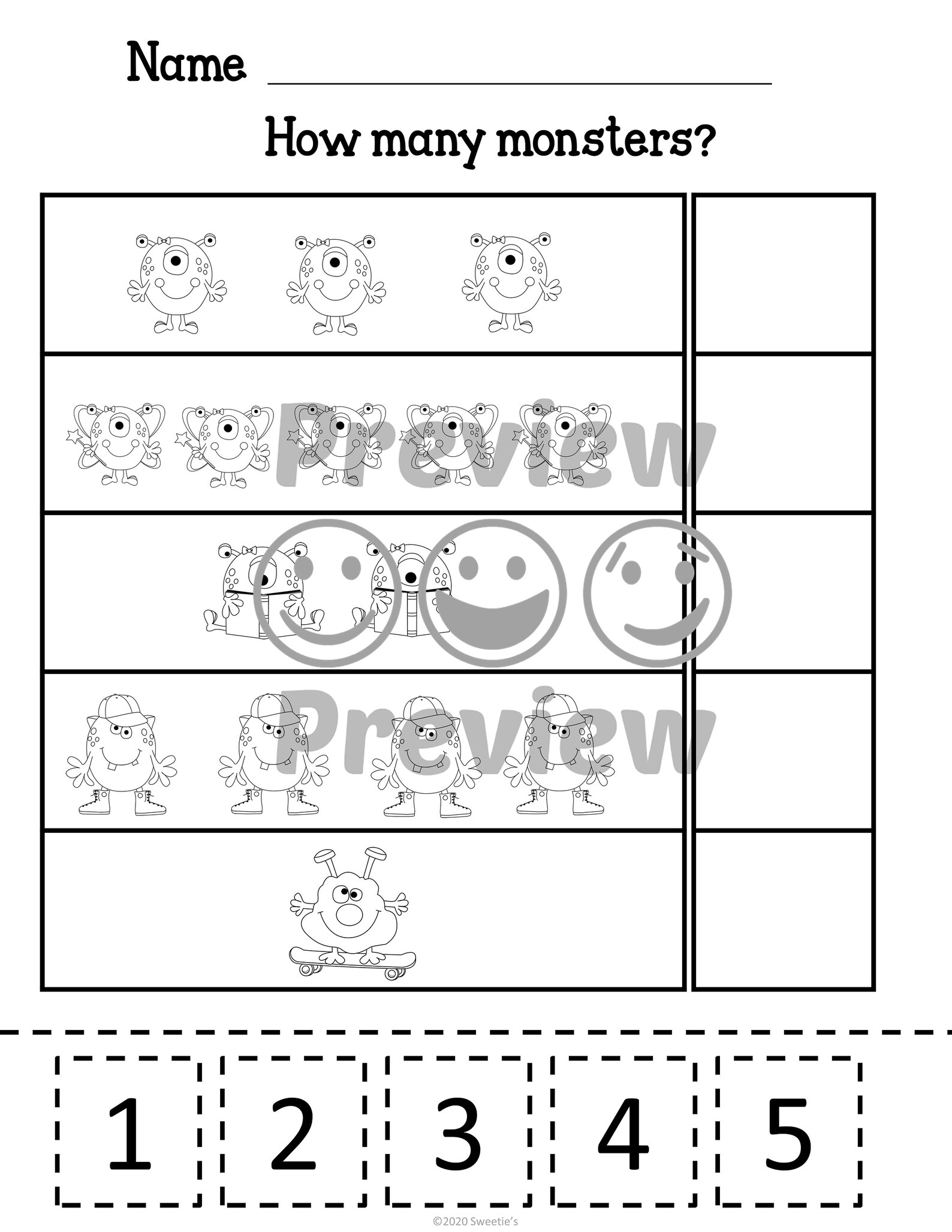 counting-worksheets-preschool-number-worksheets-count-to-10-etsy