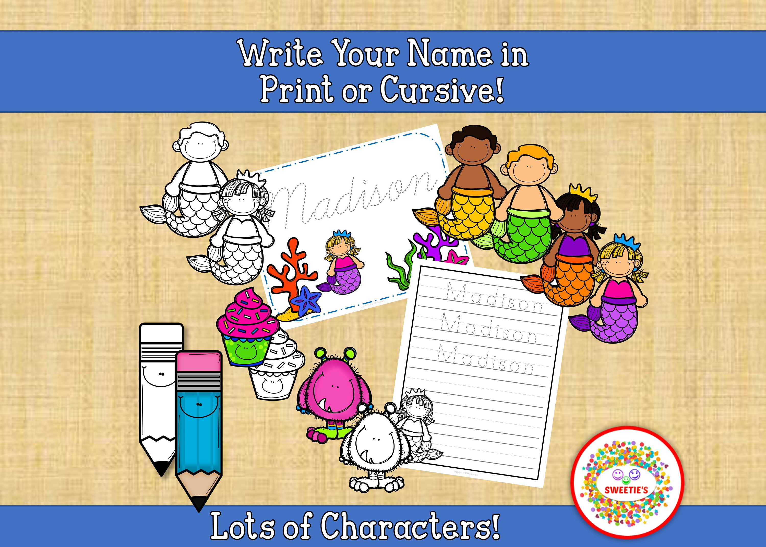 Name Tracing Handwriting Worksheet First Grade Worksheets - Etsy