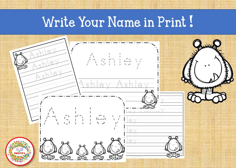name tracing handwriting worksheet personalized name etsy