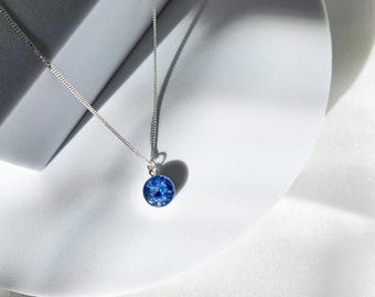 Sterlingzilveren zwangerschapstest aandenkenketting, aangepaste harssieraden