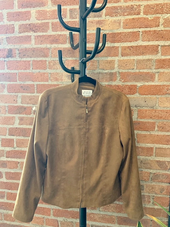 Vintage David Warren New York Suede Jacket