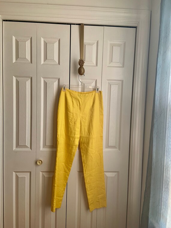 ralph lauren yellow pants