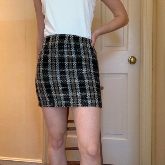 Vintage Ann Taylor Skirt Plaid Skirt - image 3