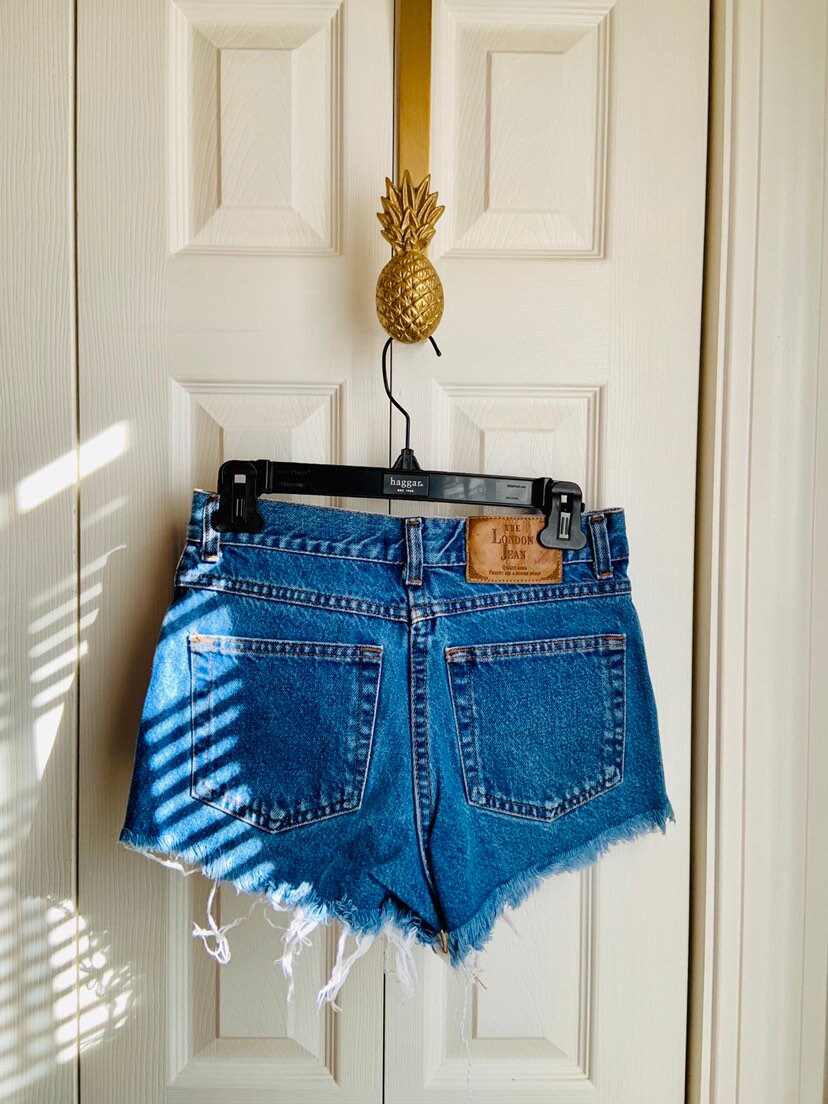 Vintage London Jean Moda International Jean Shorts Etsy Australia