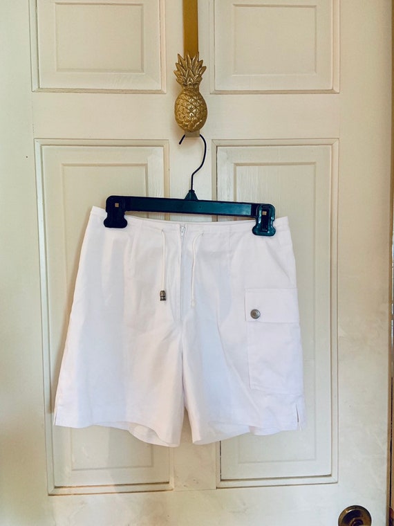 Vintage French Laundry White Shorts