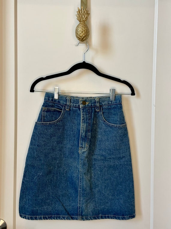 George Marciano for Guess Vintage Denim Skirt - image 1