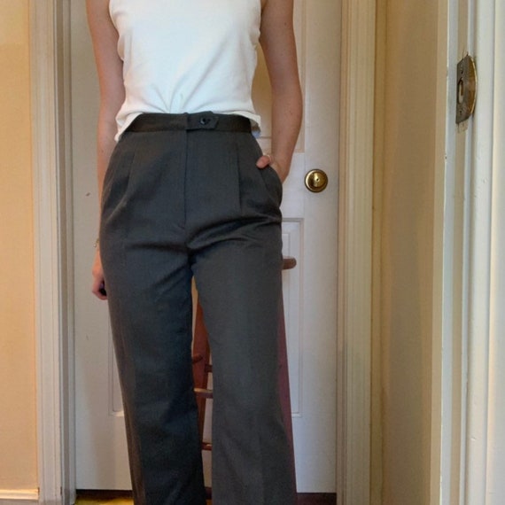 Vintage Wool Trouser Pants - image 3