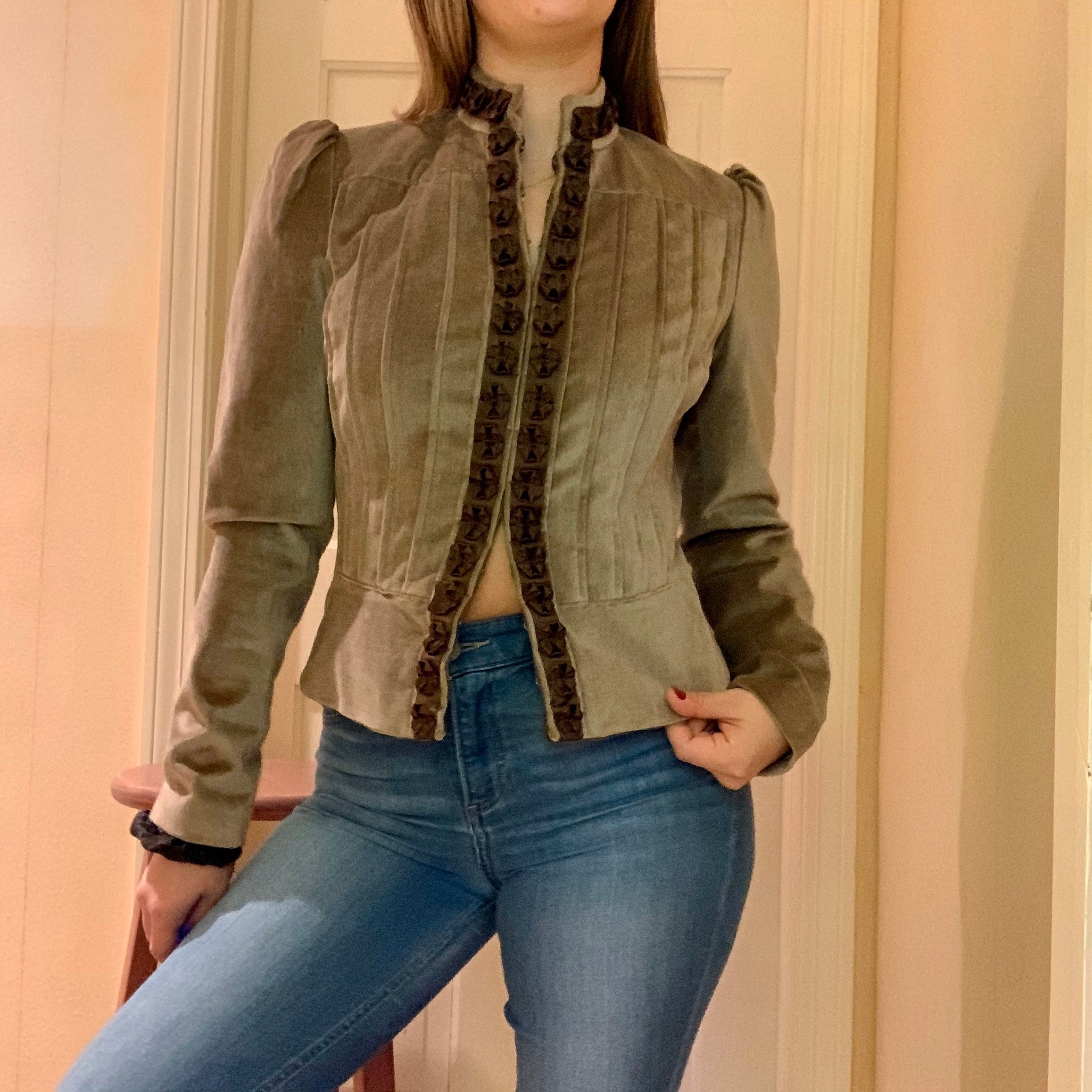 Vintage Elie Tahari Suede Jacket