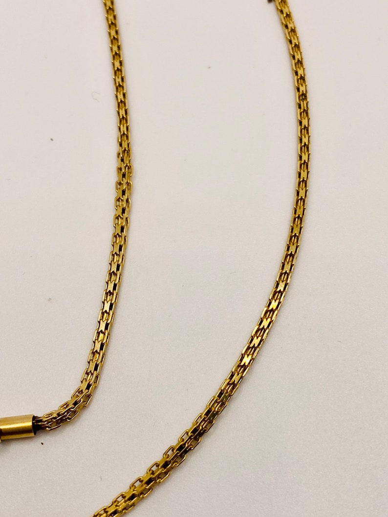 Beautiful Vintage 14k Yellow Gold necklace 24 image 3