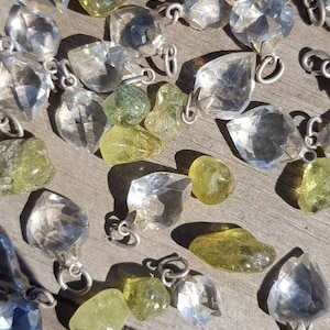 Pendentif cristal de roche