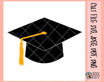 Download Cap And Tassel Svg Etsy