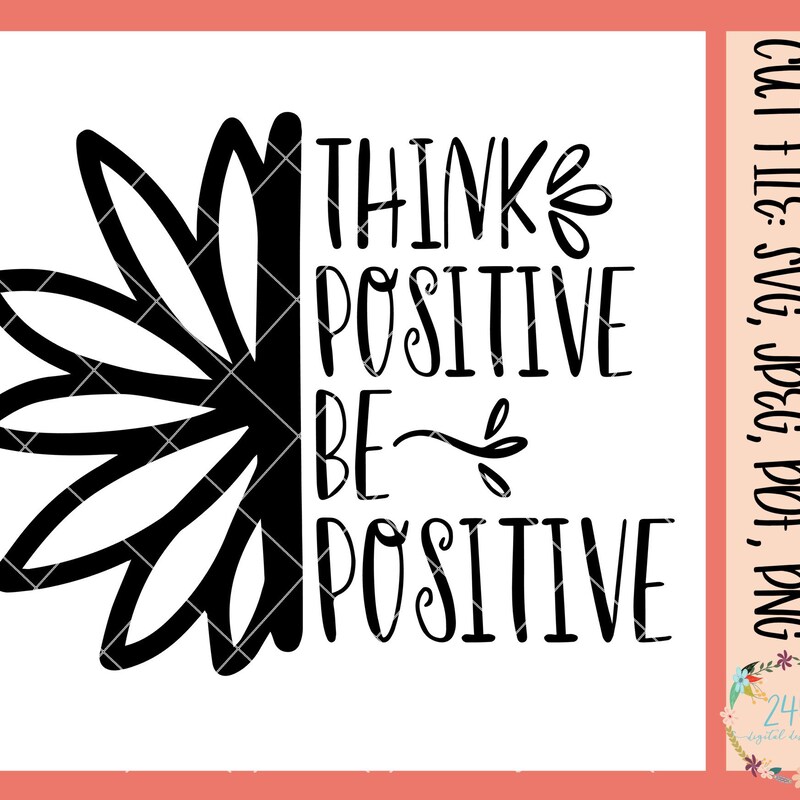 Positive Quotes Svg - Etsy
