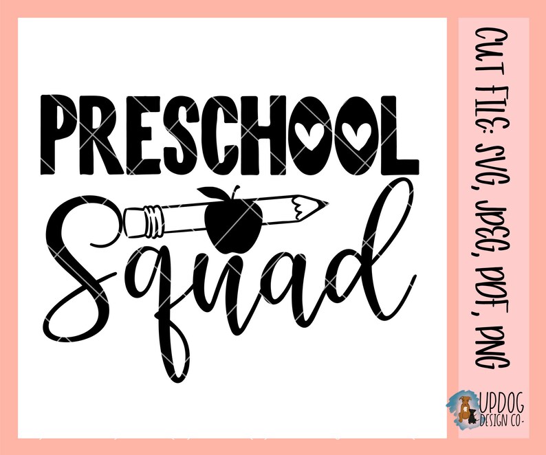 Download Preschool Squad SVG Pre School Svg Preschool Teacher Svg ...