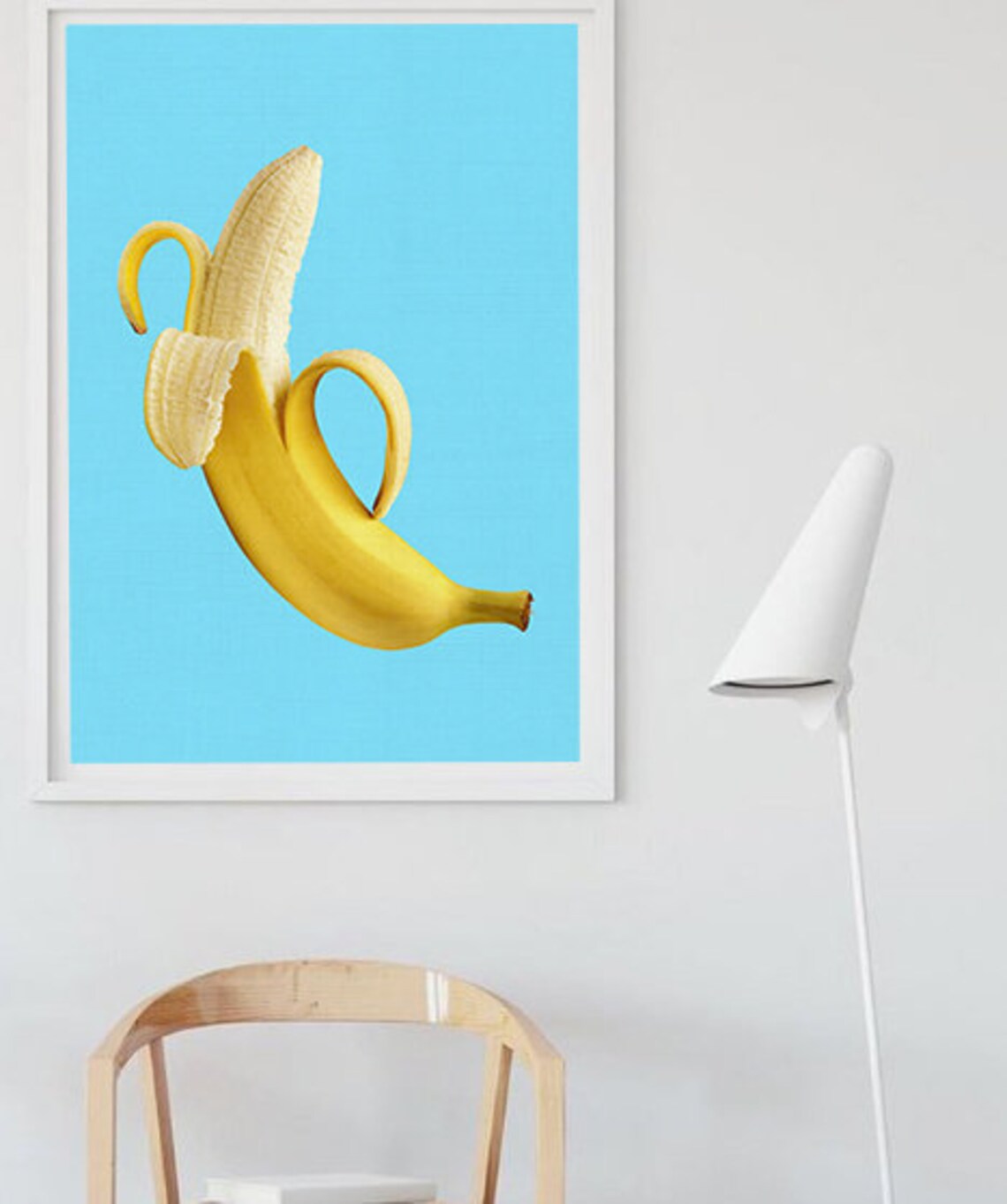 Banana Printable Art Tropical Art Print Banana Wall Art Etsy