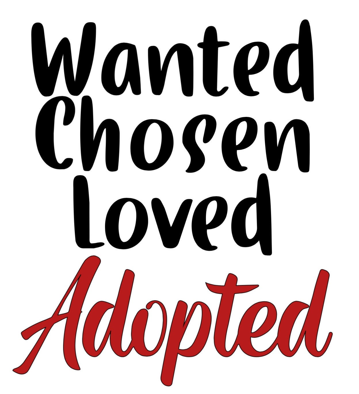 Download Wanted Chosen Loved Adopted SVG Cut File PDF PNG Jpeg ... Download Wanted Chosen Loved Adopted SVG Cut File PDF PNG Jpeg ...