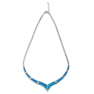 Meander necklace, Blue opal silver necklace, Meander opal necklace, Greek Key Necklace, Greek Necklace, Bijoux grec, Ancient Greek jewelry