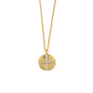 Konstantinato Necklace, Silver Cross Necklace, Byzantine Necklace, Christian Necklace, Constantinato Chain Necklace, Greek Jewelry