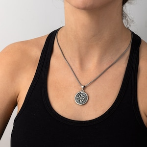 Greek Vergina Sun Pendant Ancient Greek Jewelry Star of Vergina Macedonian Sun Pendant Greek Ancient coin Museum Jewelry Ancient Greece