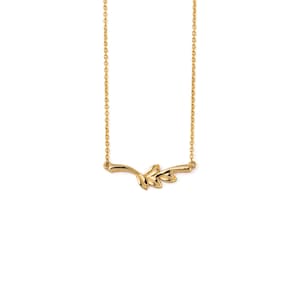 Gold Olive Leaf Necklace, Olive Necklace, Olive Branch Necklace, Greek Olive Leaf Jewelry, Dainty Gold Necklace, Greek Jewelry