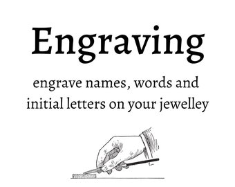 Jewellery Engraving