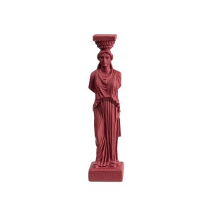 Piccola statuetta di cariatide – Figura femminile di fanciulla – Eretteo, Acropoli di Atene