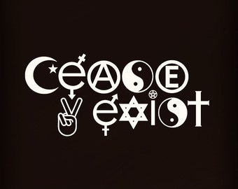 CEASE 2 EXIST T SHIRT