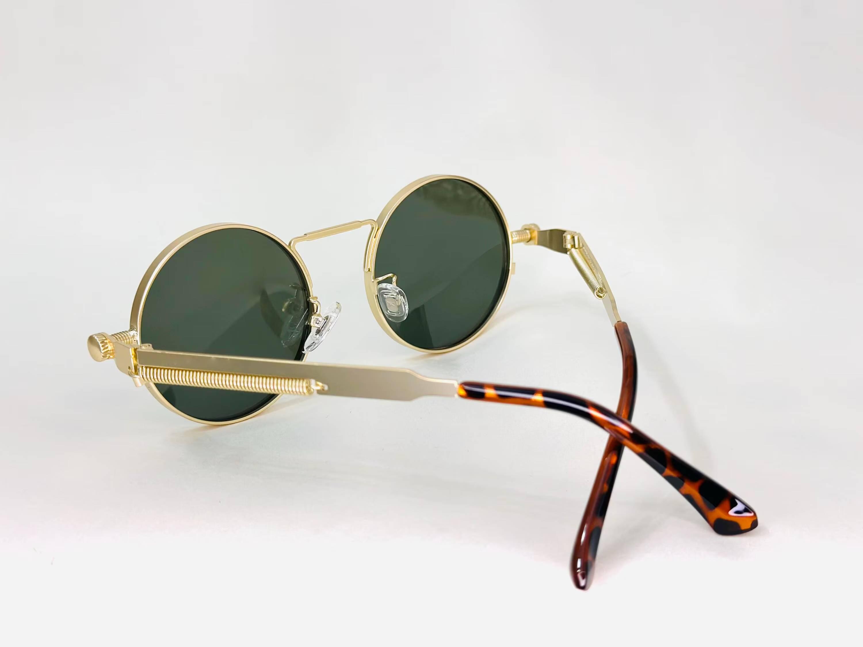 Elivwr Round Retro Polarized Sunglasses For Men And Women Vintage Classic Style Elivwr Round Retro Polarized Sunglasses For Men And Women  main image 3