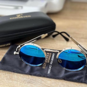 Polarized Retro Round Sunglasses man/woman Unisex Vintage glasses